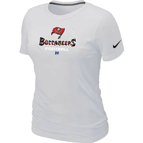 Nike Tampa Bay Buccaneers Women's Critical Victory NFL T-Shirt - White